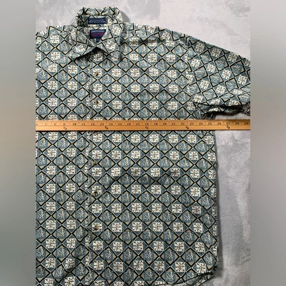 Christopher rand Geometric Patterned Shirt - Picture 5 of 10